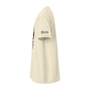 2 Words Designs logo on shirt sleeve.